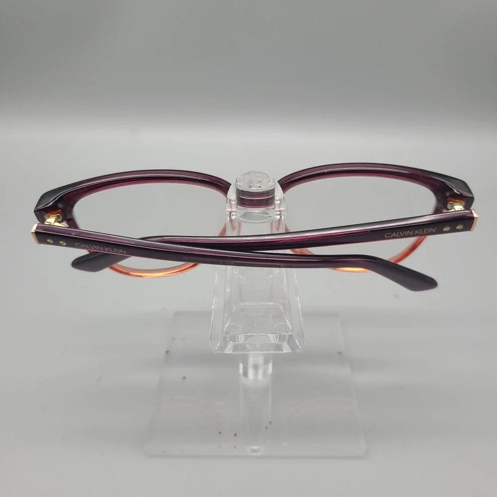 Calvin Klein CK18514 512 Burgundy Orange Ombre Cat Eye Eyeglass Frames 52-15-135